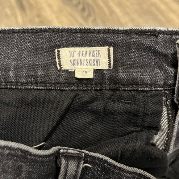 Madewell High Rise  Black Skinny Jeans - Picture 6 of 6